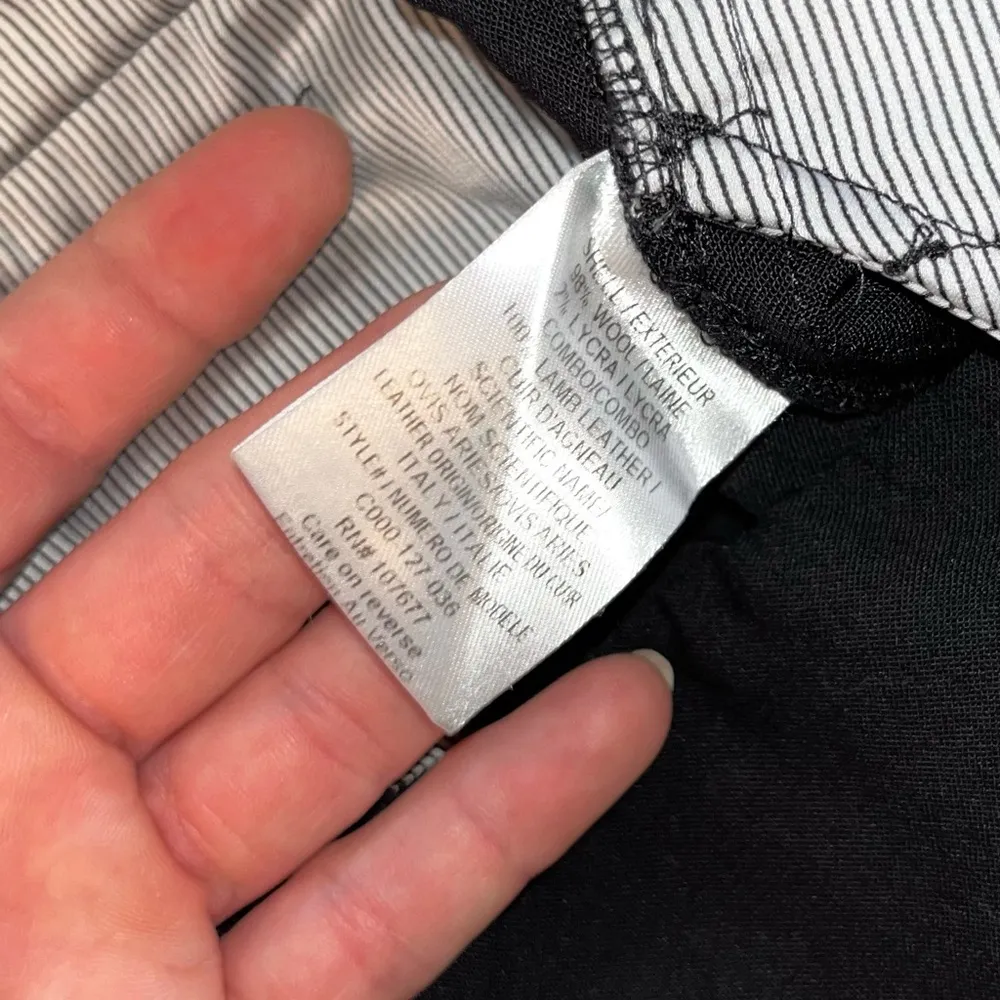 ALICE & Olivia Fitted Straight Leg Dress Pants sz 2 long - Image 8