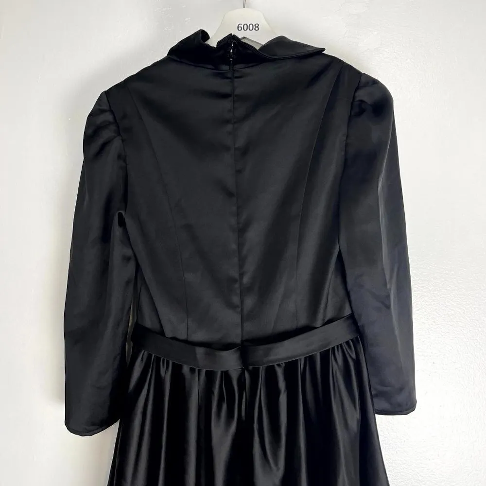 MAC DUGGAL Blazer Cocktail Dress in Black Size US 4 - Image 7