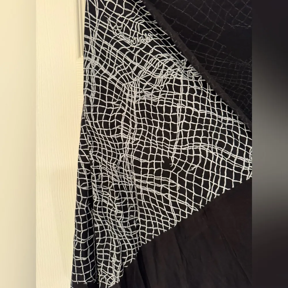 Lauren Moshi Web Net Women’s Black Cardigan Size Small - Image 9