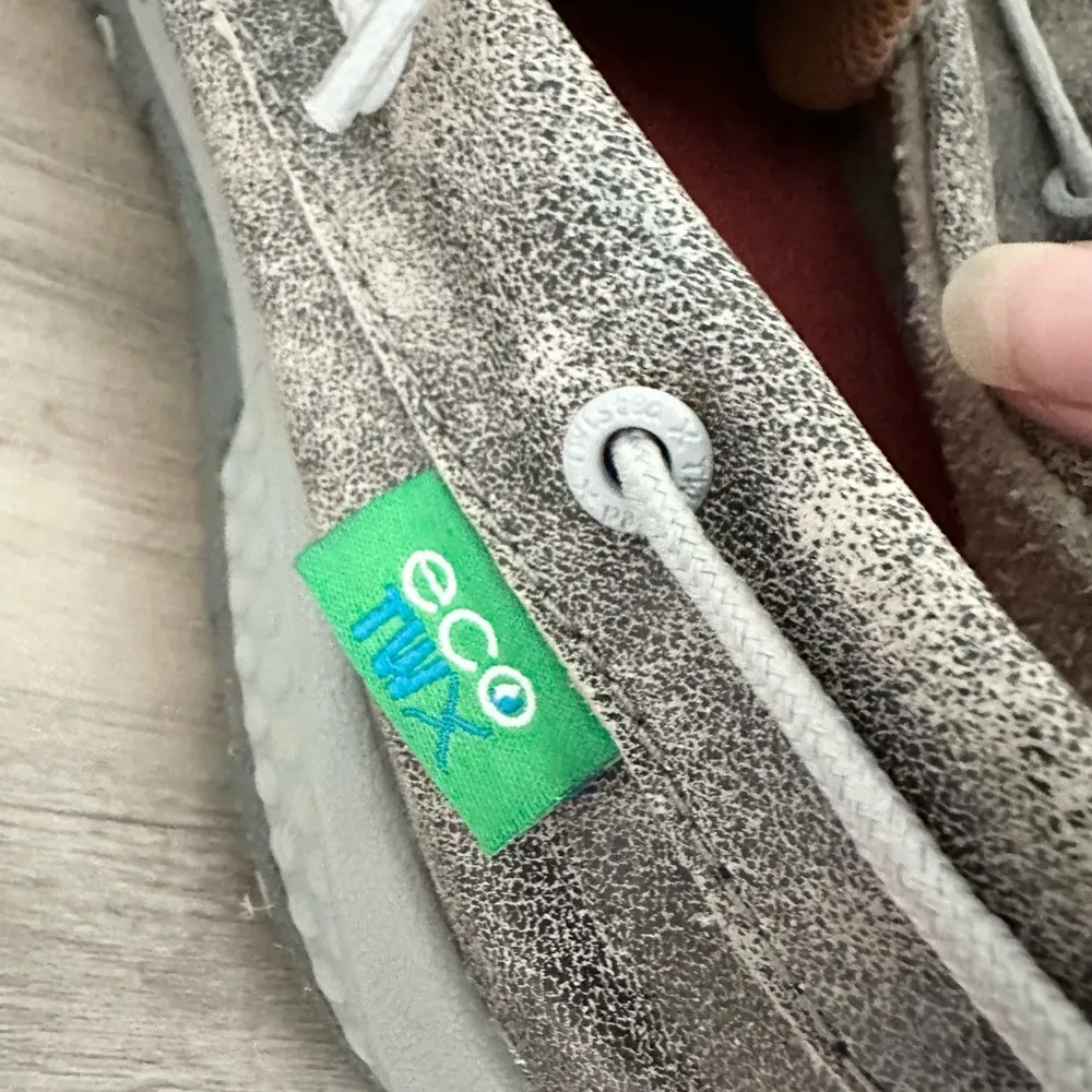 Twisted X Casual Shoes Women CellStretch Lace Weave Gray WXC0007 teal canvas 6.5 - Image 6