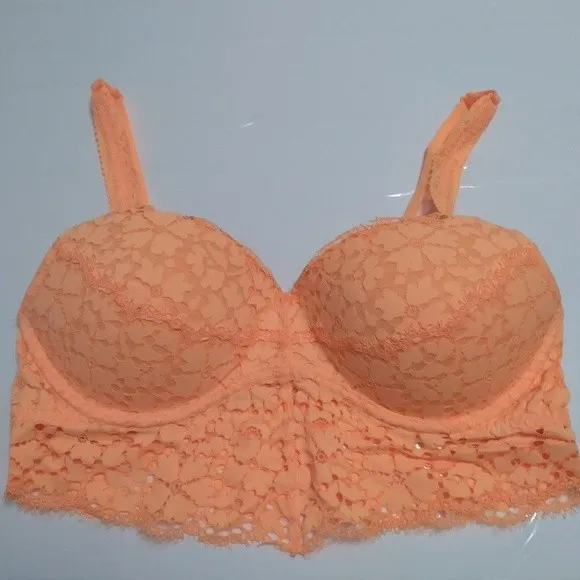 PINK from VS bralette color salmon size M - Image 2