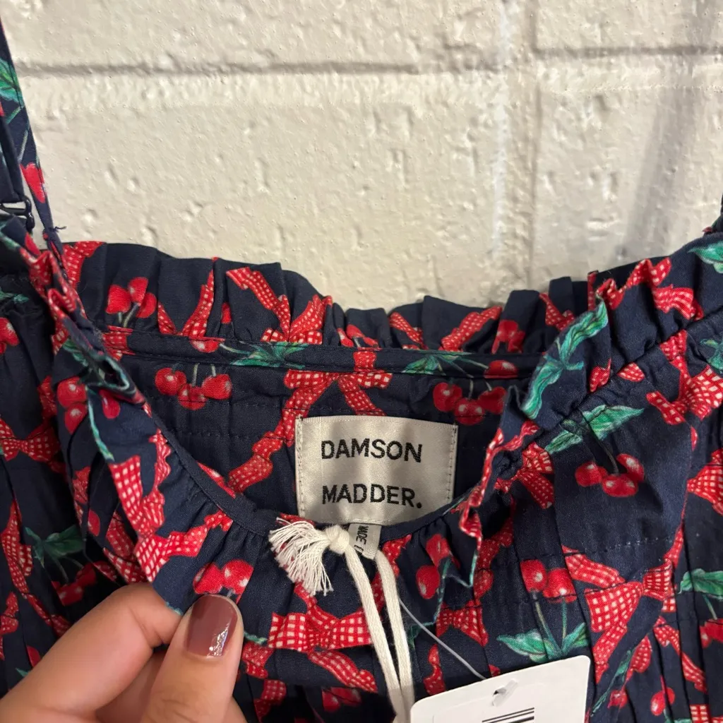 NWT Damson Madder kelia dress Red Size 8 - Image 8