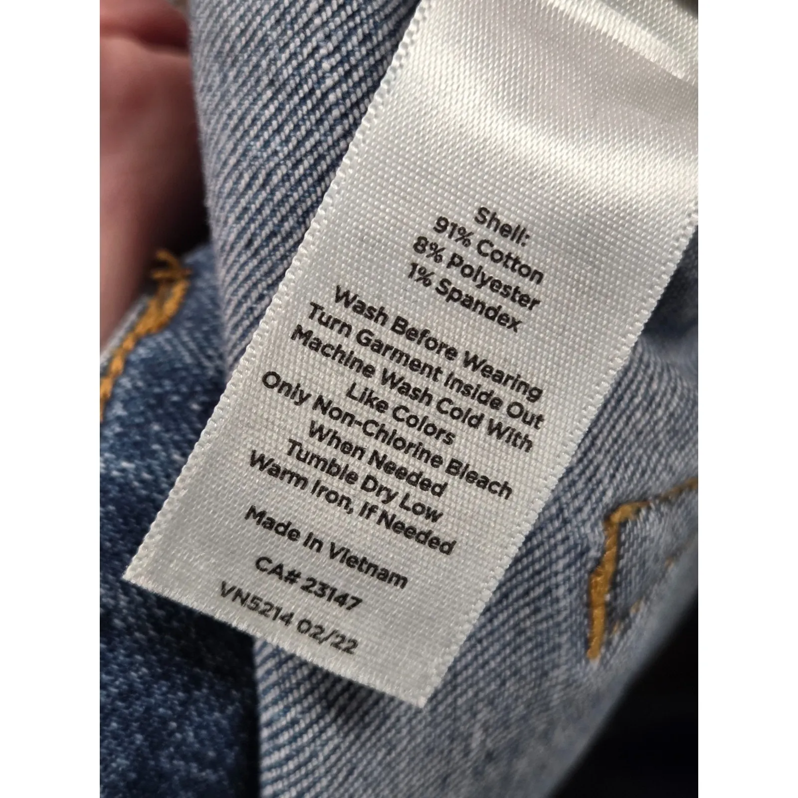 Talbots Every Day Relaxed Medium Wash Denim Jeans Size 10 Button Fly - Image 4