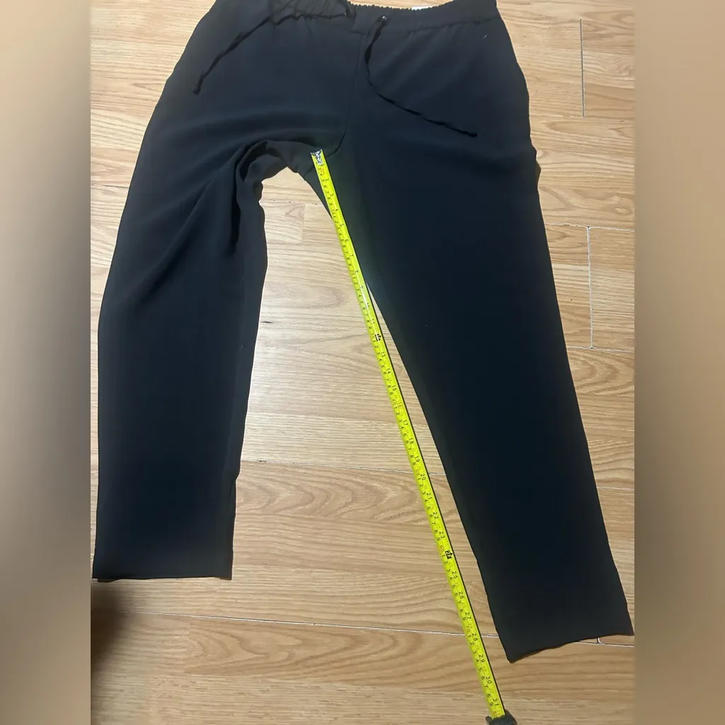 Liz Claiborne women's Large pull-on straight-leg elastic waist black pant NWT - Image 11