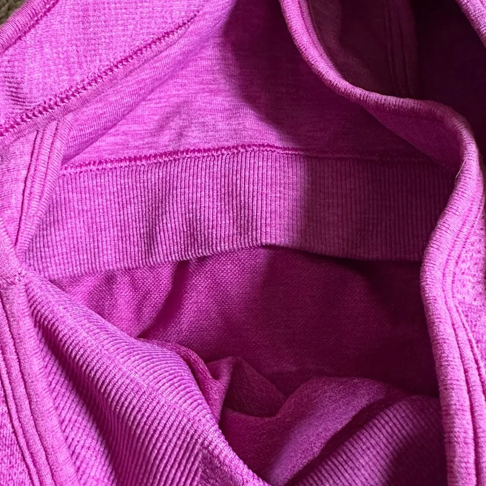 Lululemon Seamlessly Covered Heathered Tank Ultra Violet Size 4 - Image 5