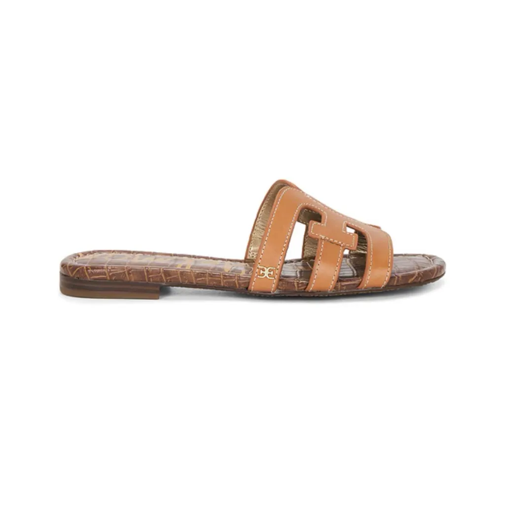 Sam Edelman Bay Slide Sandals in saddle leather, size 7 - Image 2