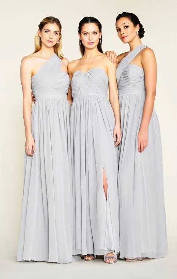 Chiffon Pleated Maxi Dress Gown 6 - Image 2