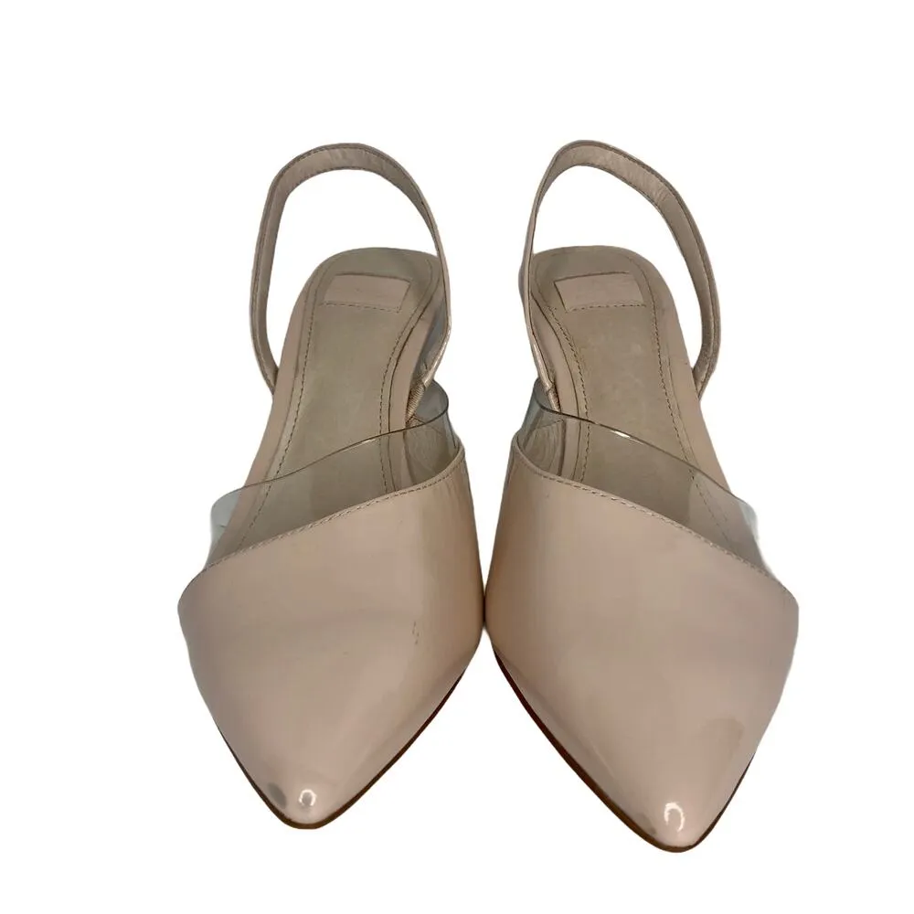 Louise et Cie French Pink Lo-Kareena Slingback Heels - Size 37 / 6.5 - Women - Image 3