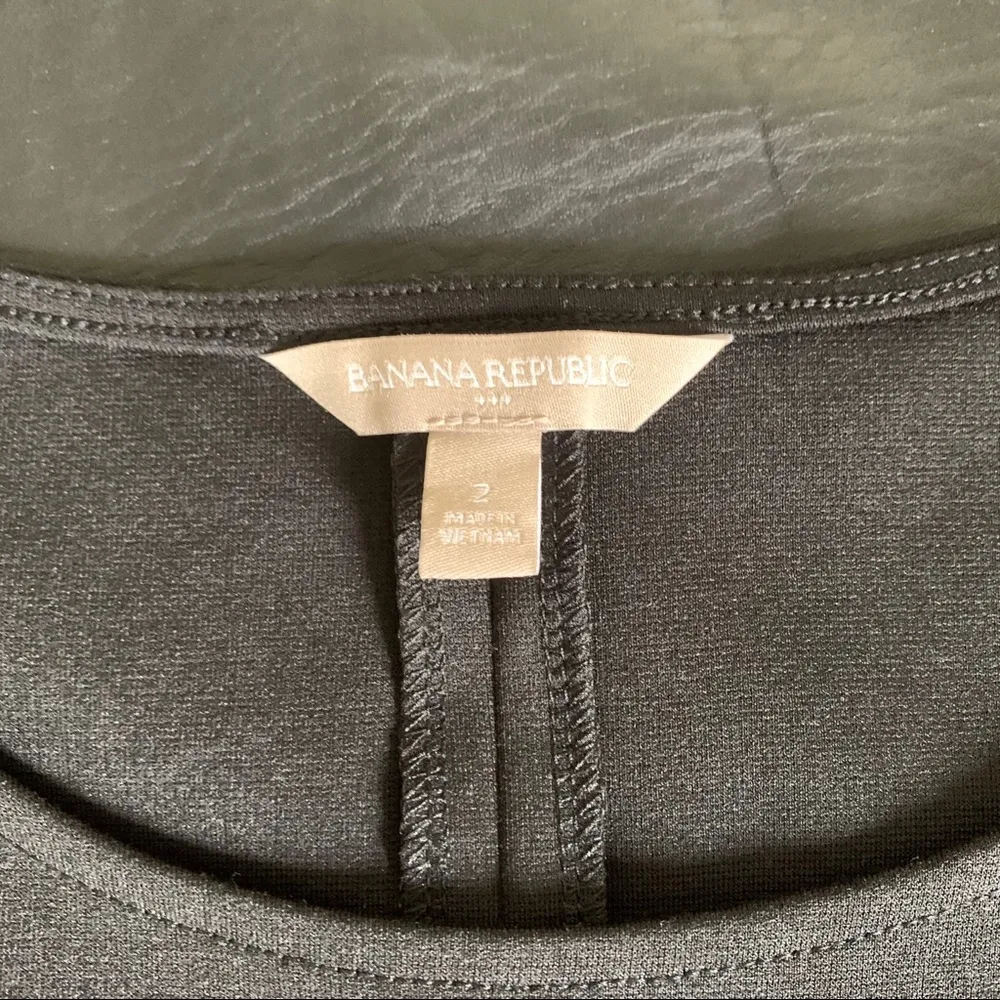 New Banana Republic Faux Leather Dress 2 - Image 8