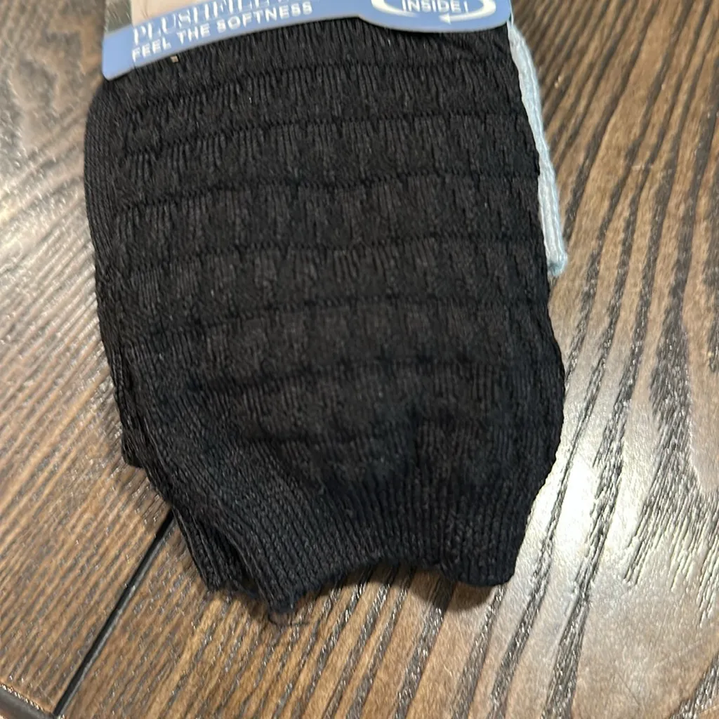 Cuddl Duds Plushfill 3-Pack Midweight Falling Rain Texture Crew Socks NEW - Image 5