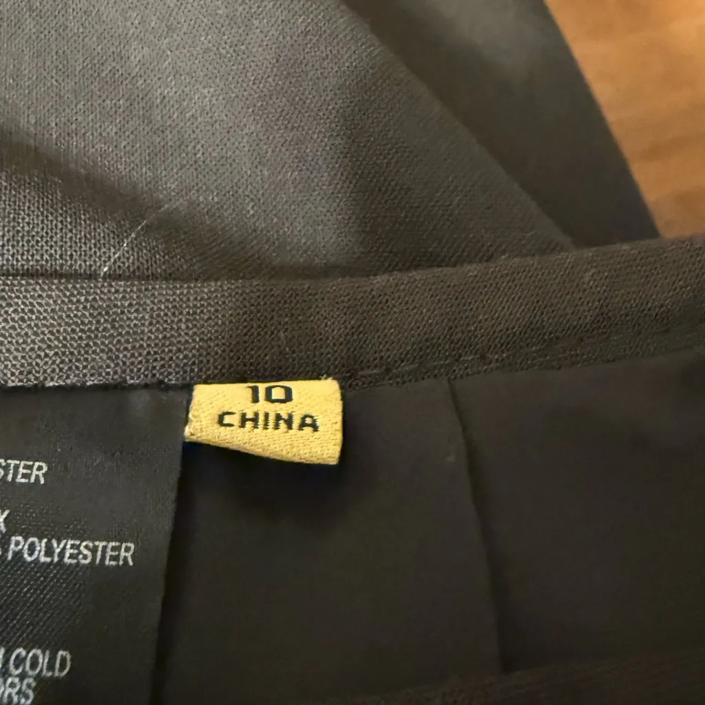 Alex Marie Elegant Brown A-Line Skirt - Image 8