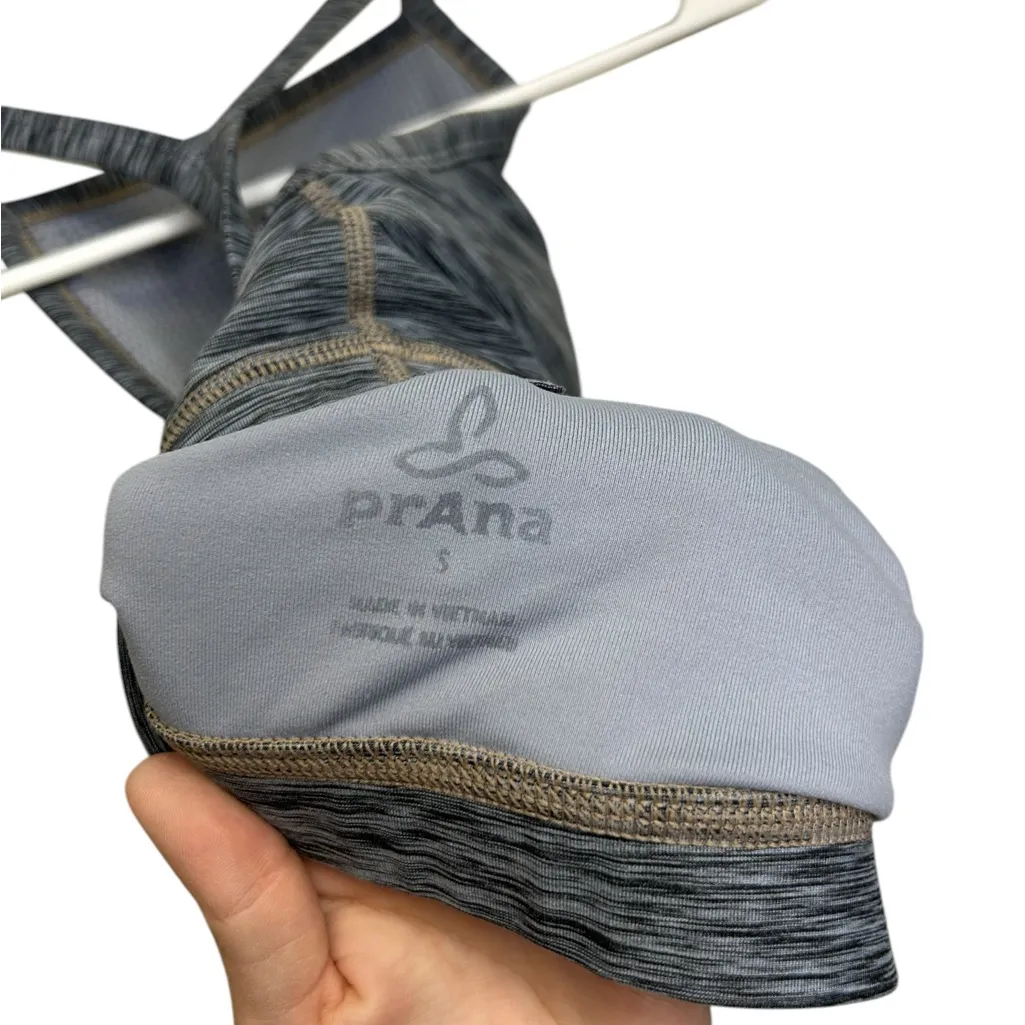 PRANA‎ ALOIS BRALETTE Size S blue activewear sports bra - Image 4