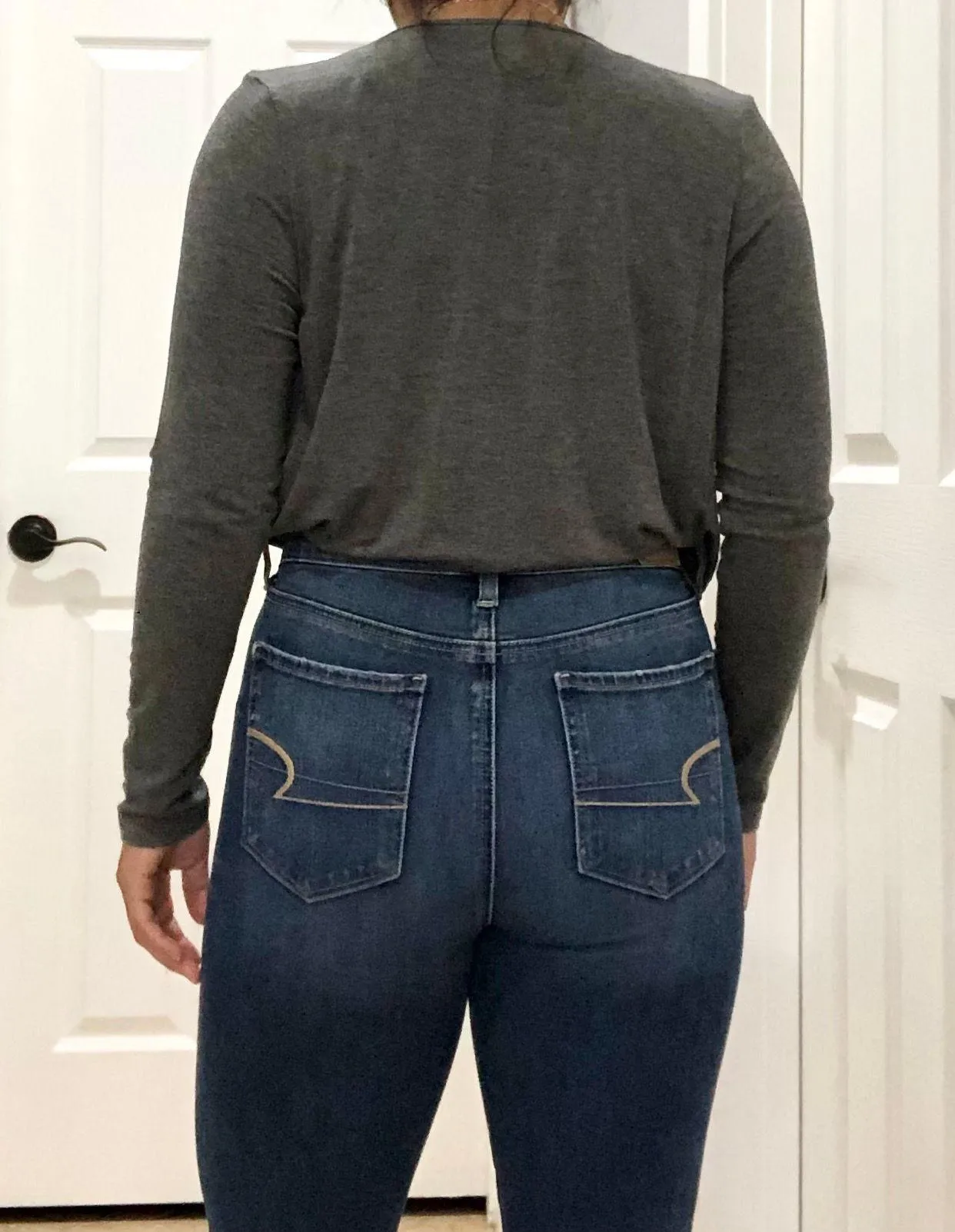 Long Sleeve Mock Wrap - Image 2