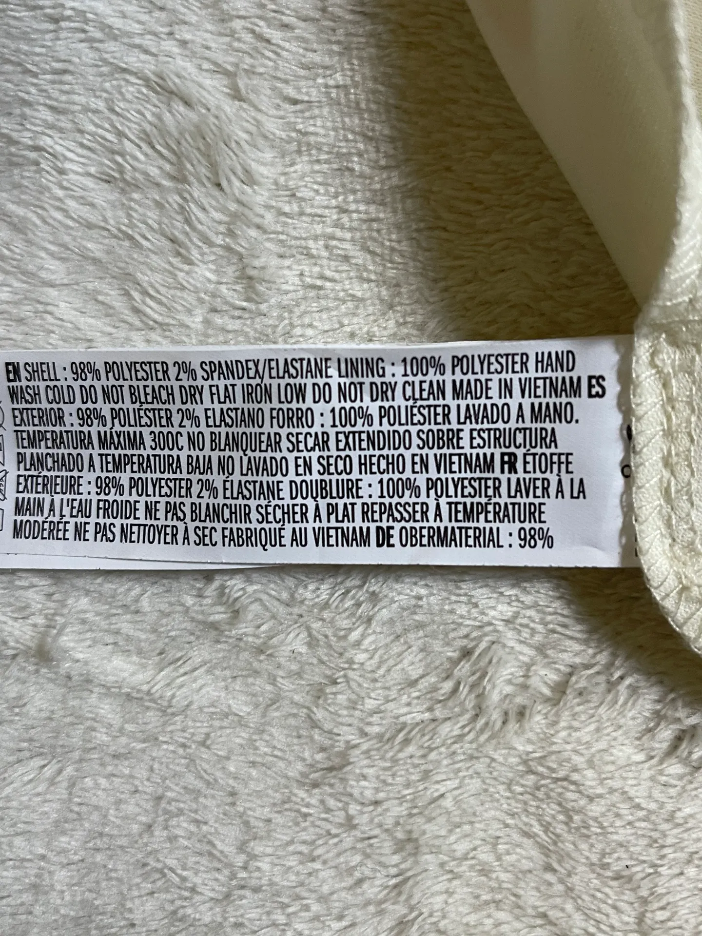 NWT  Cream dress sz M - Image 6