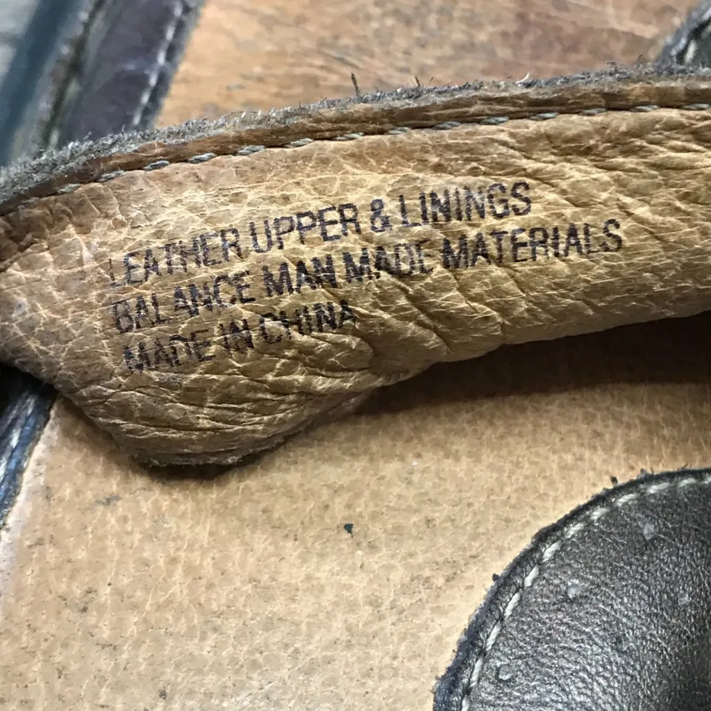 Born Bronze‎ Leather Bead Embellished Thong Flip Flop Sandals Metallic Women's 9 Brown - Image 8