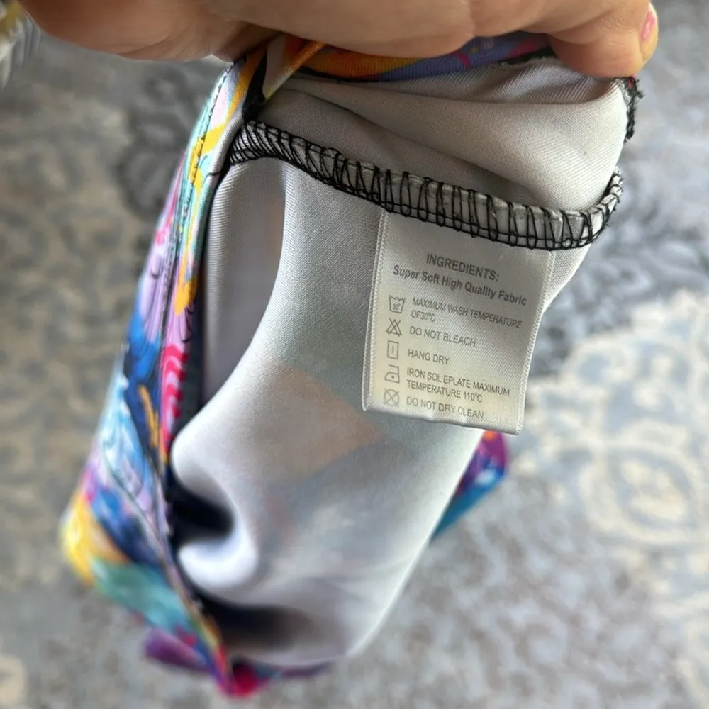 DYKHMILY Cropped Hoodie Bright Multi - Image 6