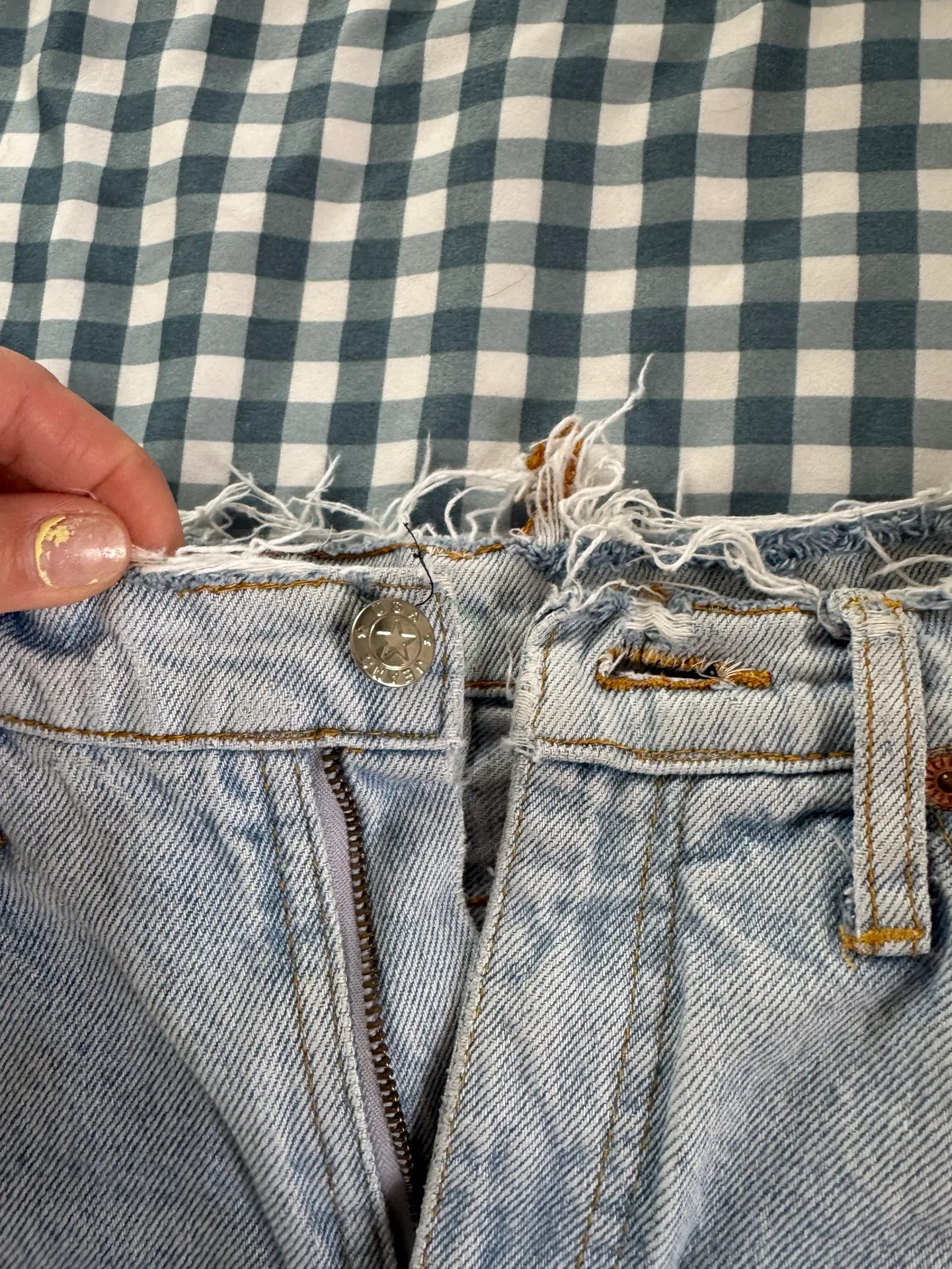 Vintage Jean Shorts - Image 4