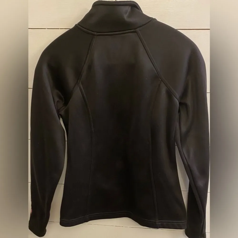 The North Face Women’s XS Poly/Elastane Jacket Black W/Pink Ribbon Logo Full Zip - Image 3