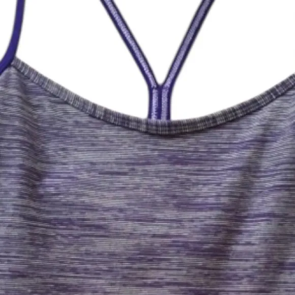 LULULEMON POWER Y WE ARE FROM SPACE BRUISED BERRY Purple Strappy Tank Top 8 - Image 7