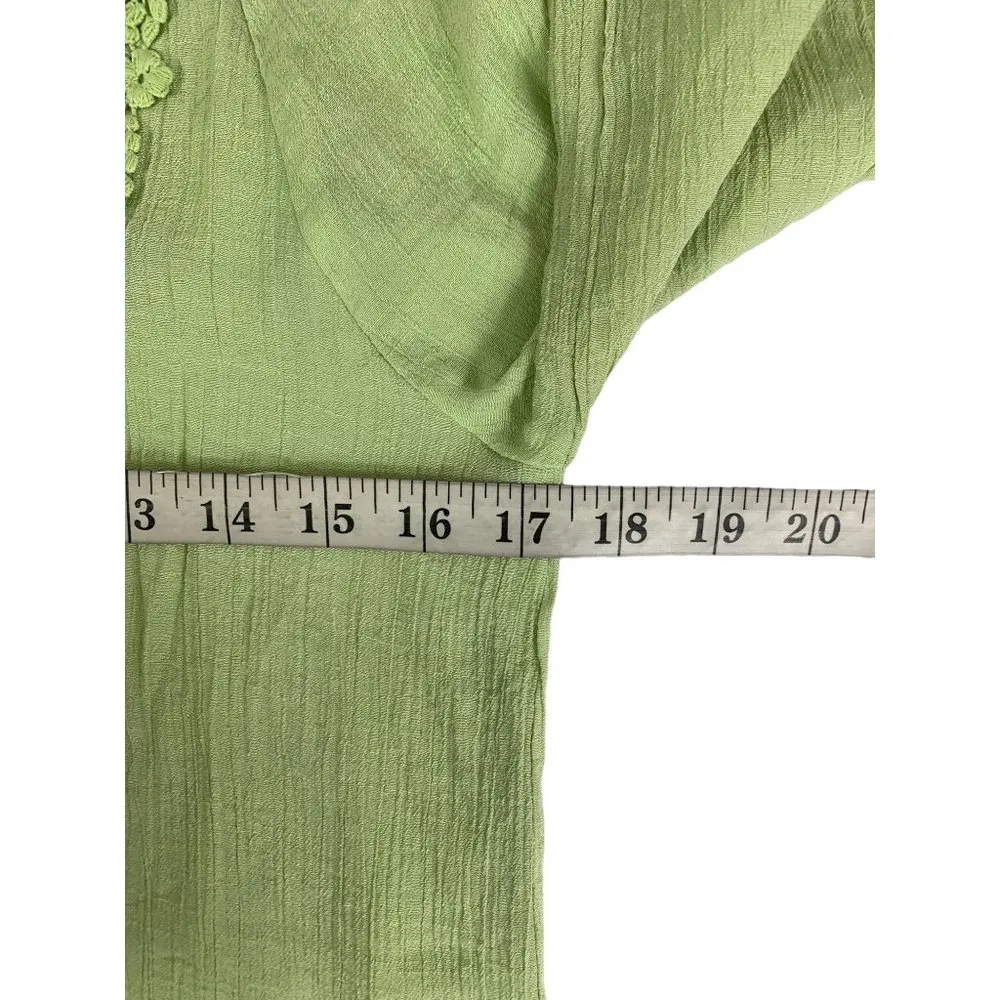 Cable & Gauge Women's Mint Green Blouse - Image 5