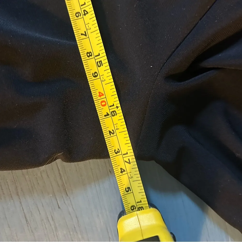 White House Black Market Black Dress with Gold Detail, Size PXS - Image 5