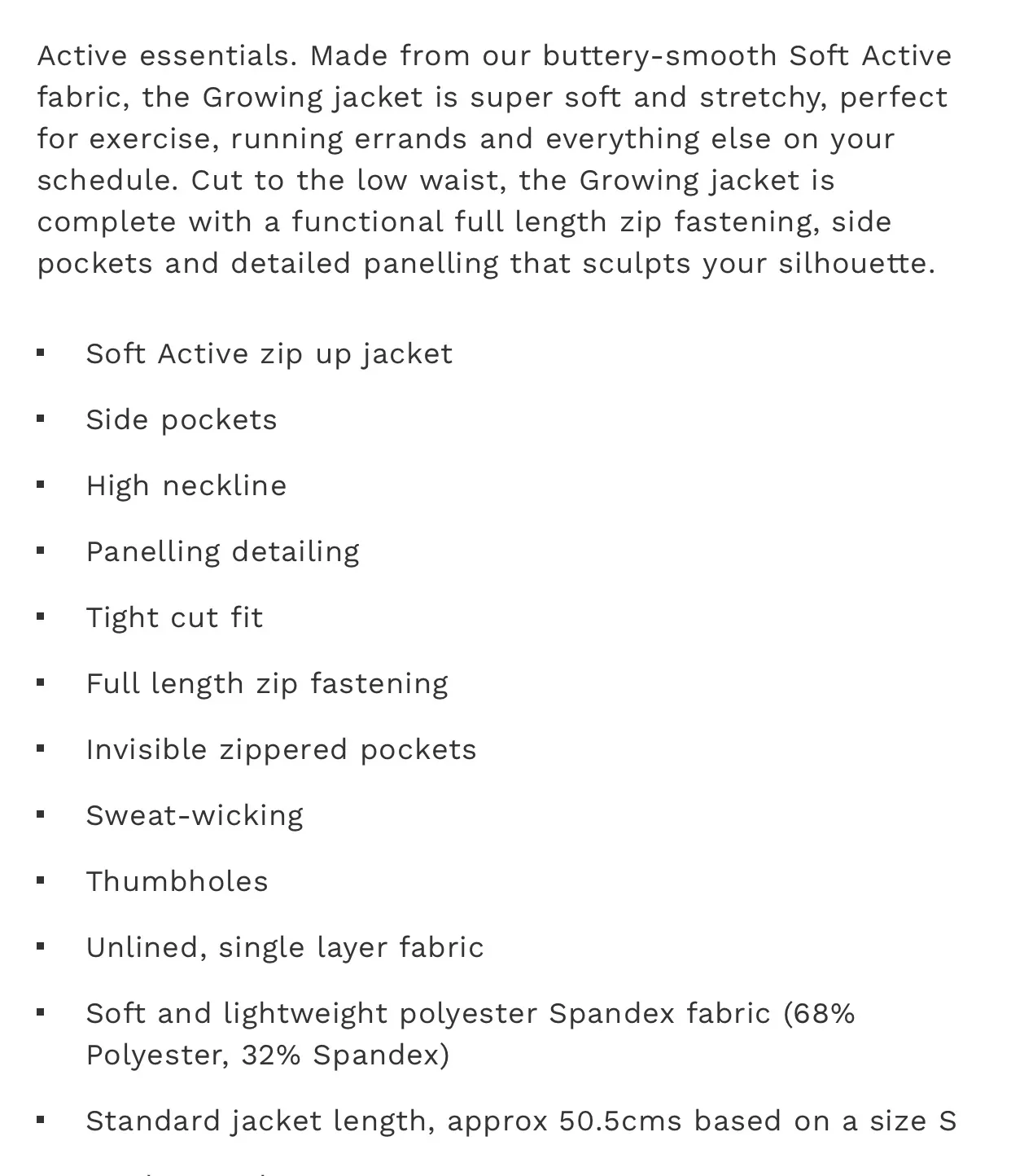 Bo & Tee fitted soft active full zip brown jacket - Image 6