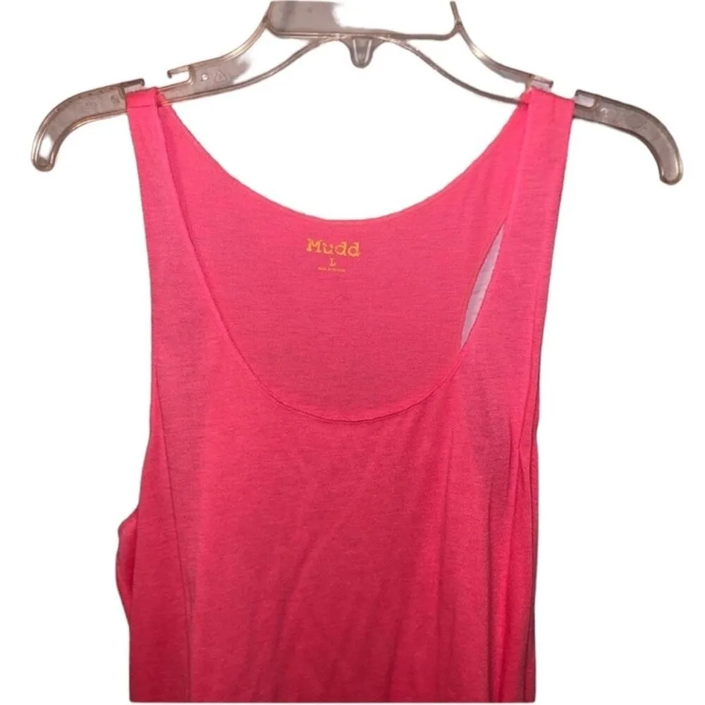 Mudd Pink Tank Top - Size Large - Image 2