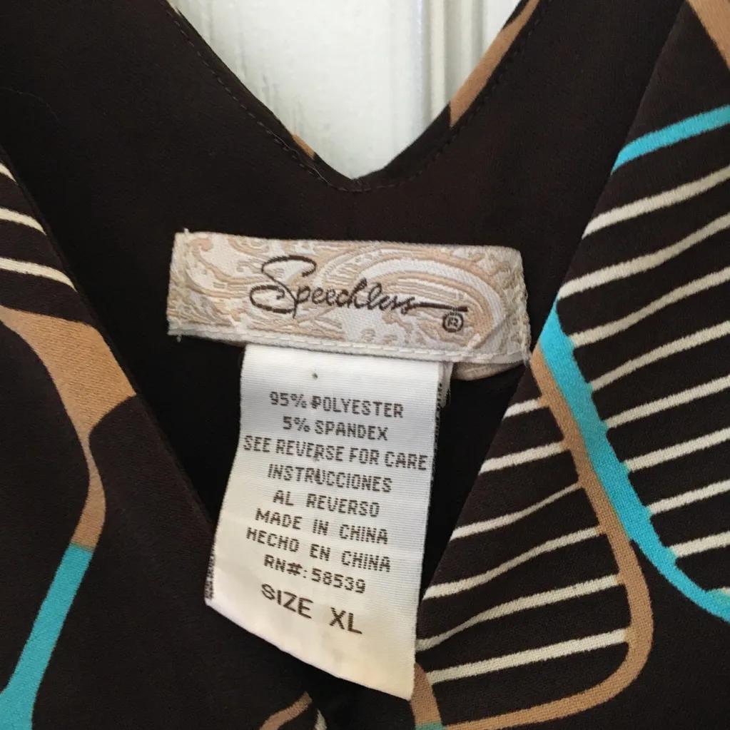 Speechless FINAL MARKDOWN Ladies  top xl - Image 3