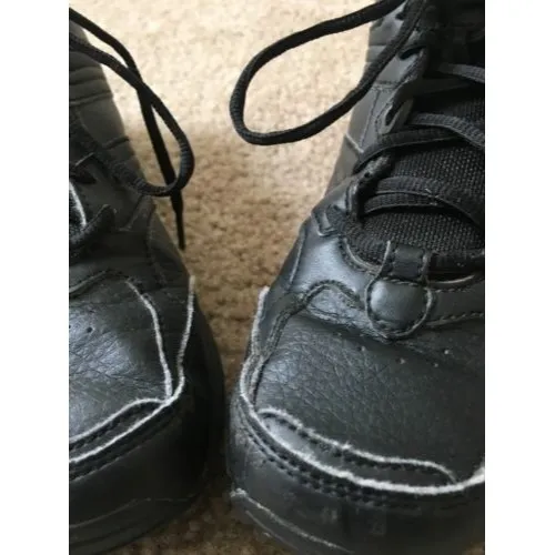 Avia Women's Oil & Slip Resistant Shoes Sneakers Lace Up Black Size 8 - Image 4