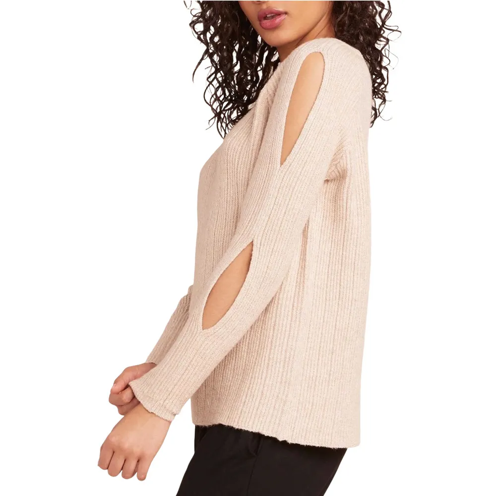 BB DAKOTA REVOLVE Ribbed Sweater Underneath it all Pullover Crew Neck Large NWT - Image 5