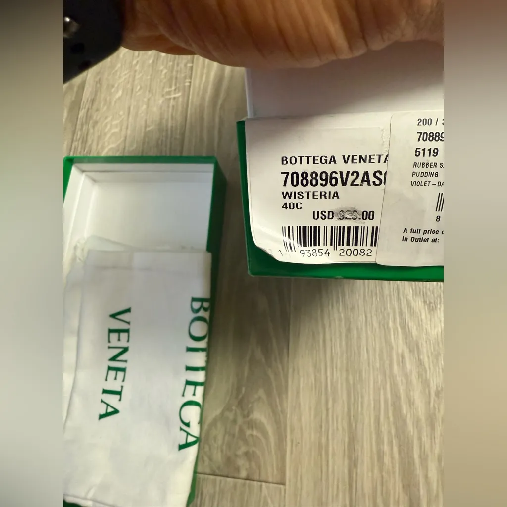 Bottega Venta Open Toe Stretch Rubber Mules 40c - Image 5