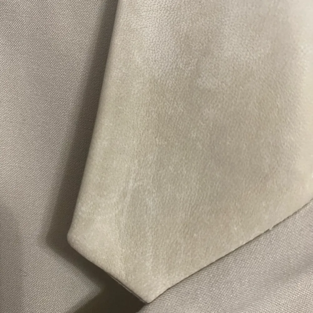 Elizabeth and James Ecru Blazer NWT size 10 with lamb leather trim - Image 9