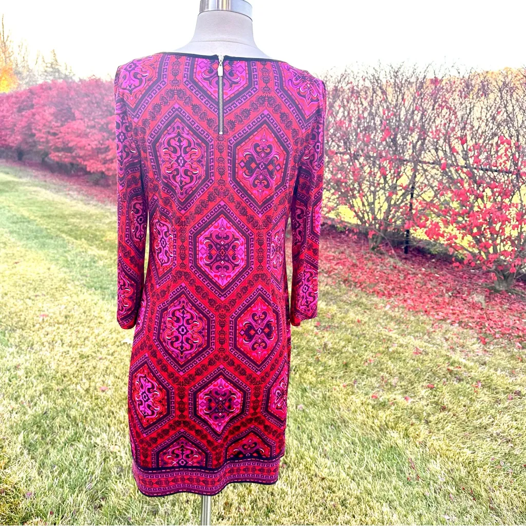 Laundry Boho Geometric Print Dress - Image 8