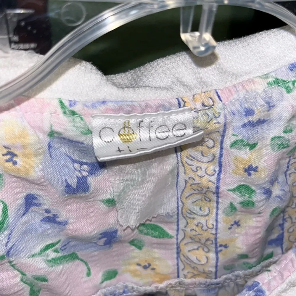 Vintage Coffee Time Mumu • house dress • gardening dress Size undefined - Image 9