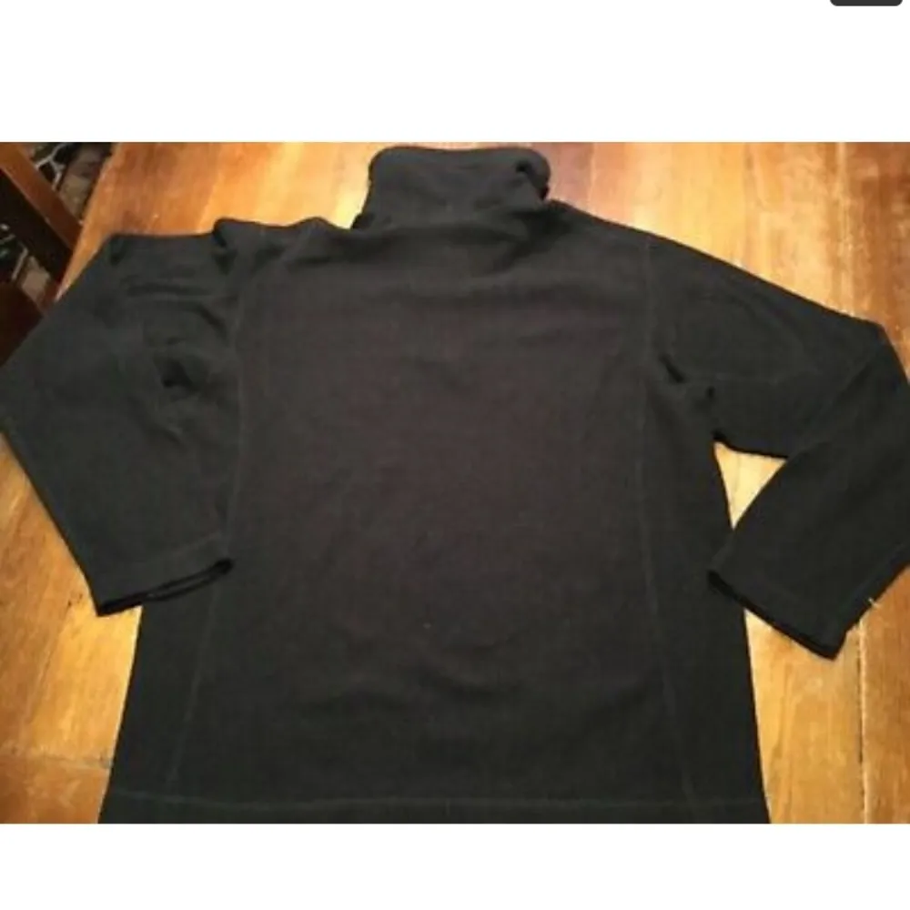 PATAGONIA Synchilla Women 1/4 Zip Black Fleec Sz S - Image 7