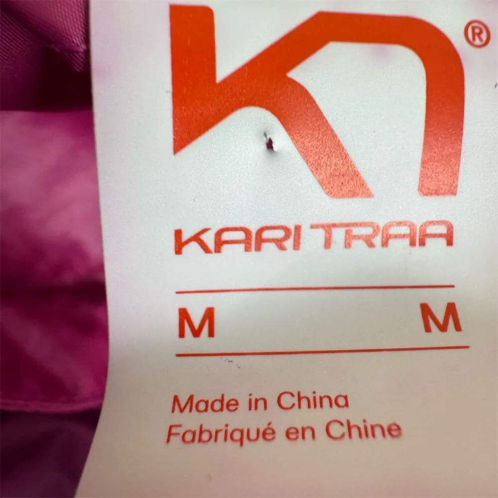 Kari Traa Women's Hooded Windbreaker Jacket Size Medium Casual - Image 7