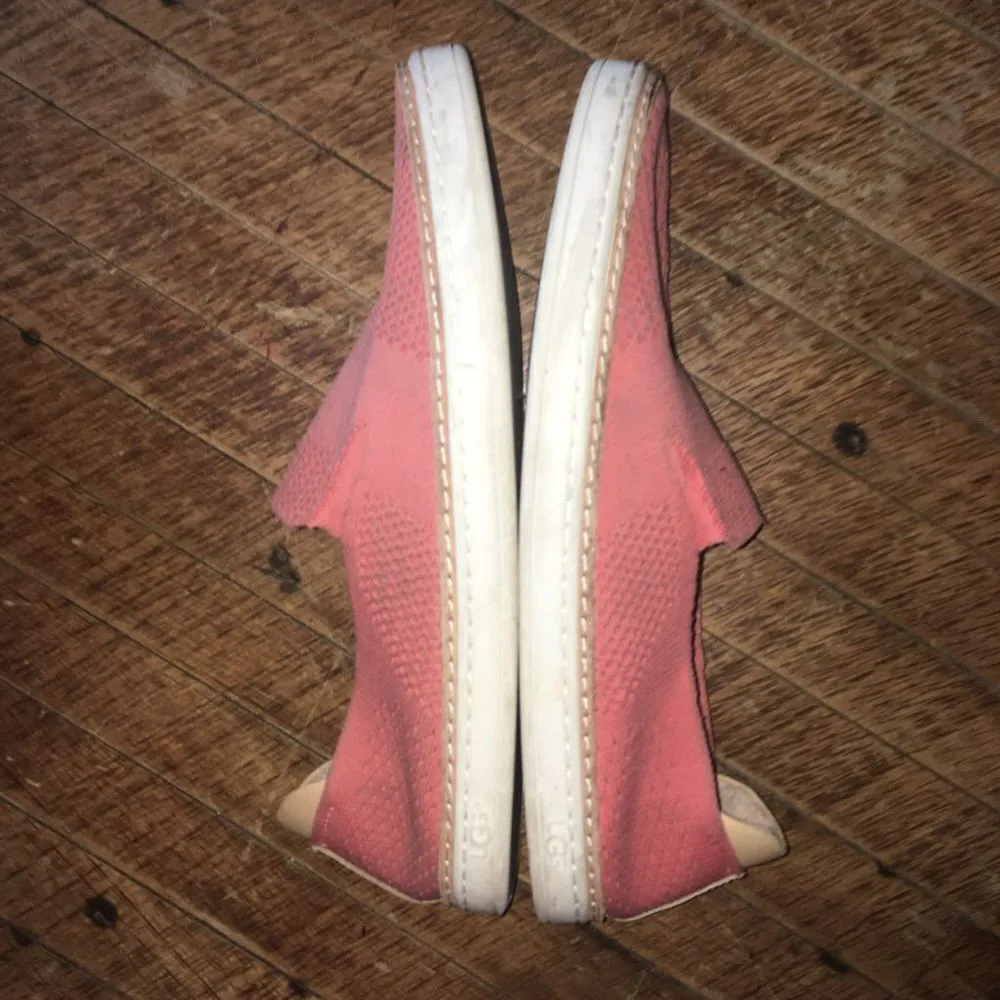 Uggs salmon pink 9 slip on loafers - Image 4