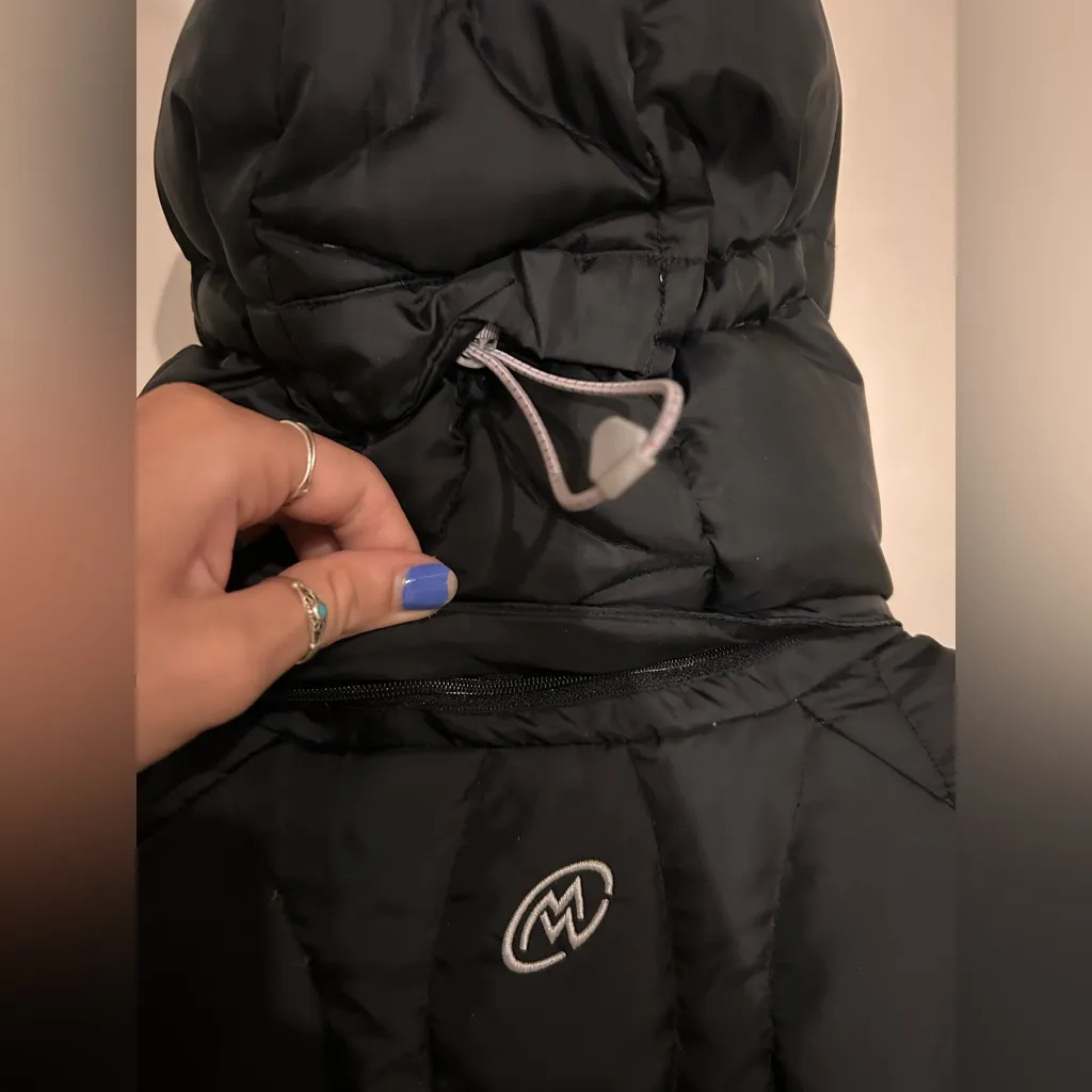 Cloudveil Quilted Winter Jacket Black - Image 3