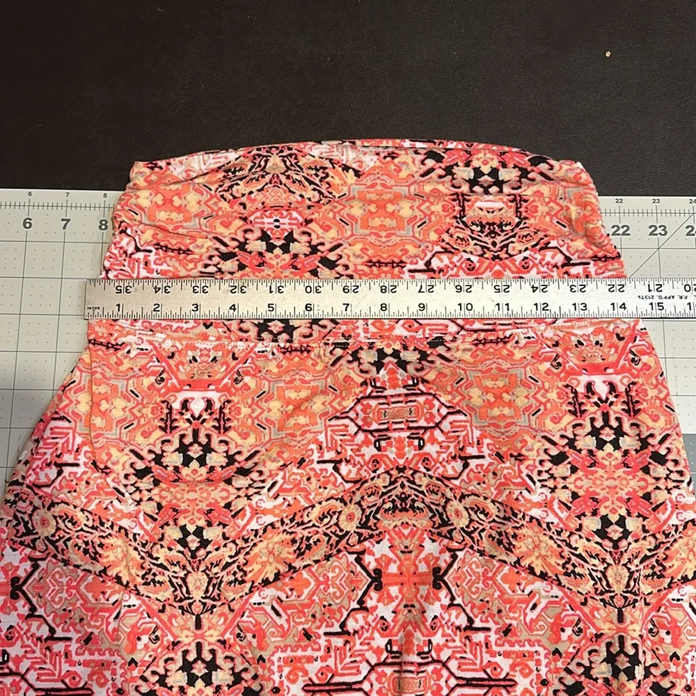 Ultra flirt maxi skirt! Pink long flowy women’s paisley skirt size medium! - Image 6