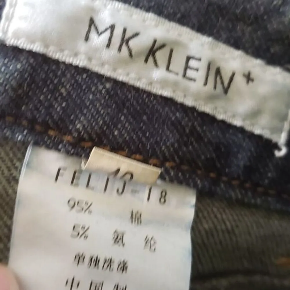 MK Klein Straight Leg Pants Blue Size undefined - Image 3