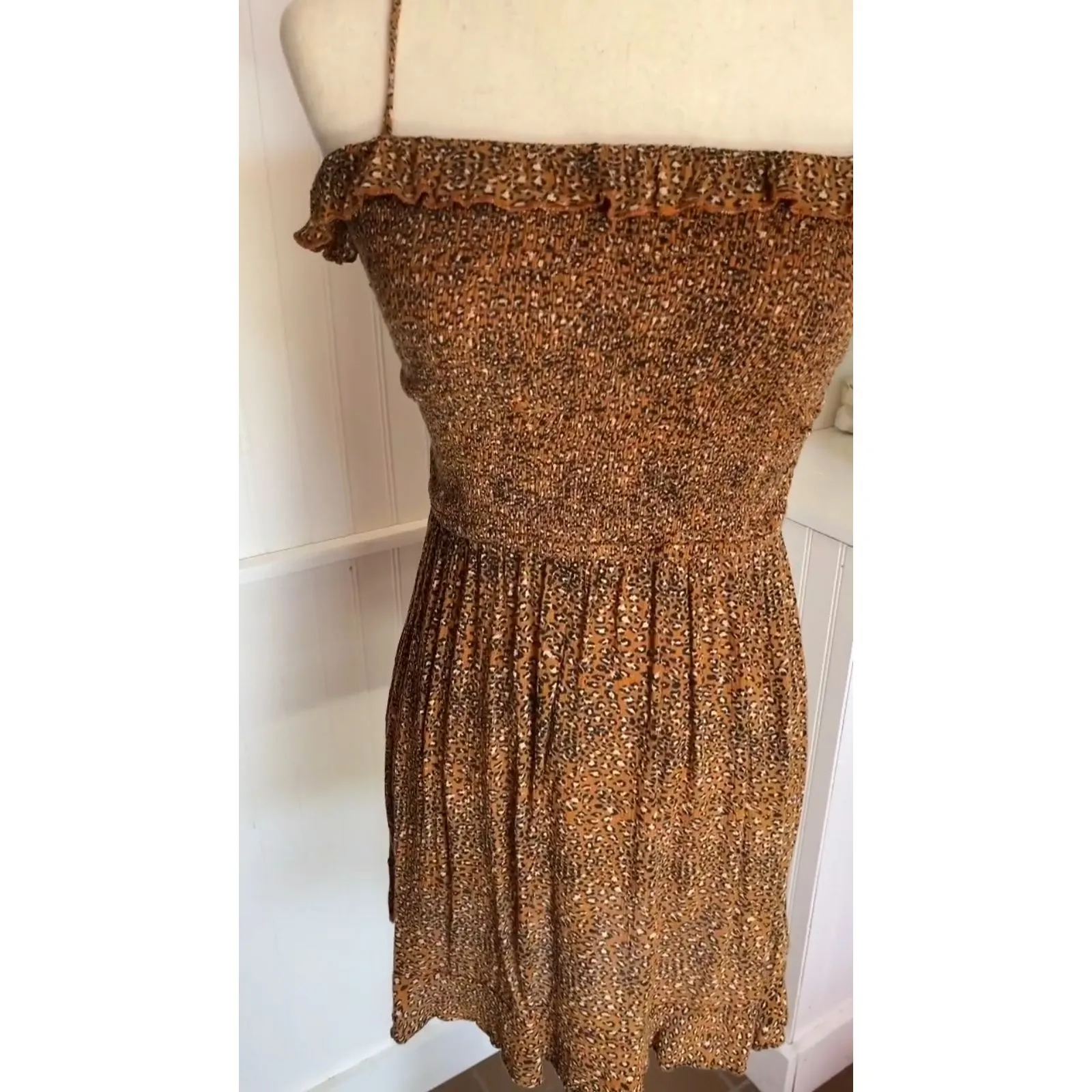 Urban Outfitters Leopard Print Mini Dress – Size M - Image 5