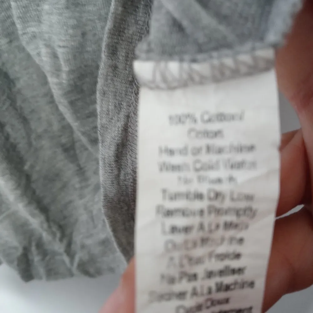 Brandy Melville gray bad luck tee in One size - Image 4