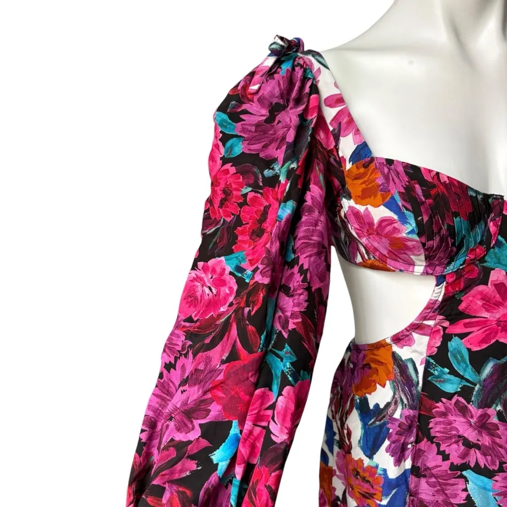 For Love & Lemons Scarlett Mini Dress in Pink, Sz XS - Image 12