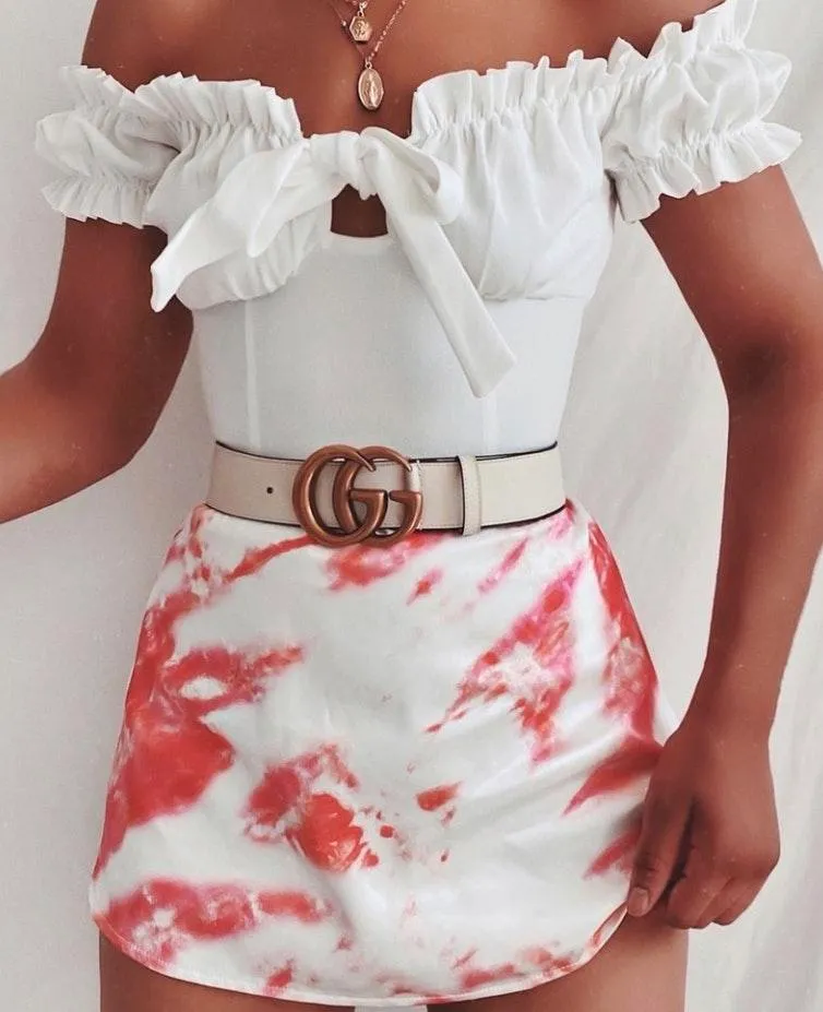 White Fox Skirt - Image 2