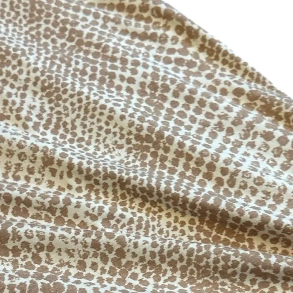 Rachel Pally Harlow Snake Print Long Sleeve Wrap Dress Plunging Neck Size Small - Image 11