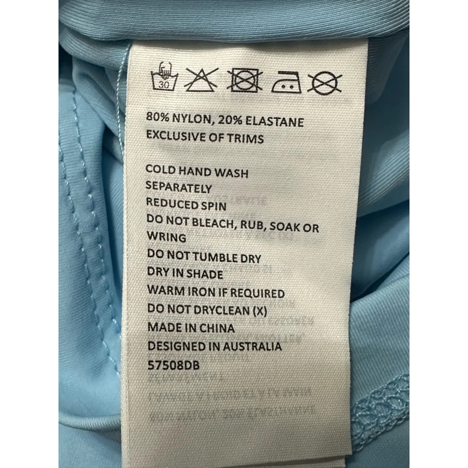 Bardot Bodycon Dress V-Neckline Strap Cut Out Details Stretchable Blue W XS NWOT - Image 10