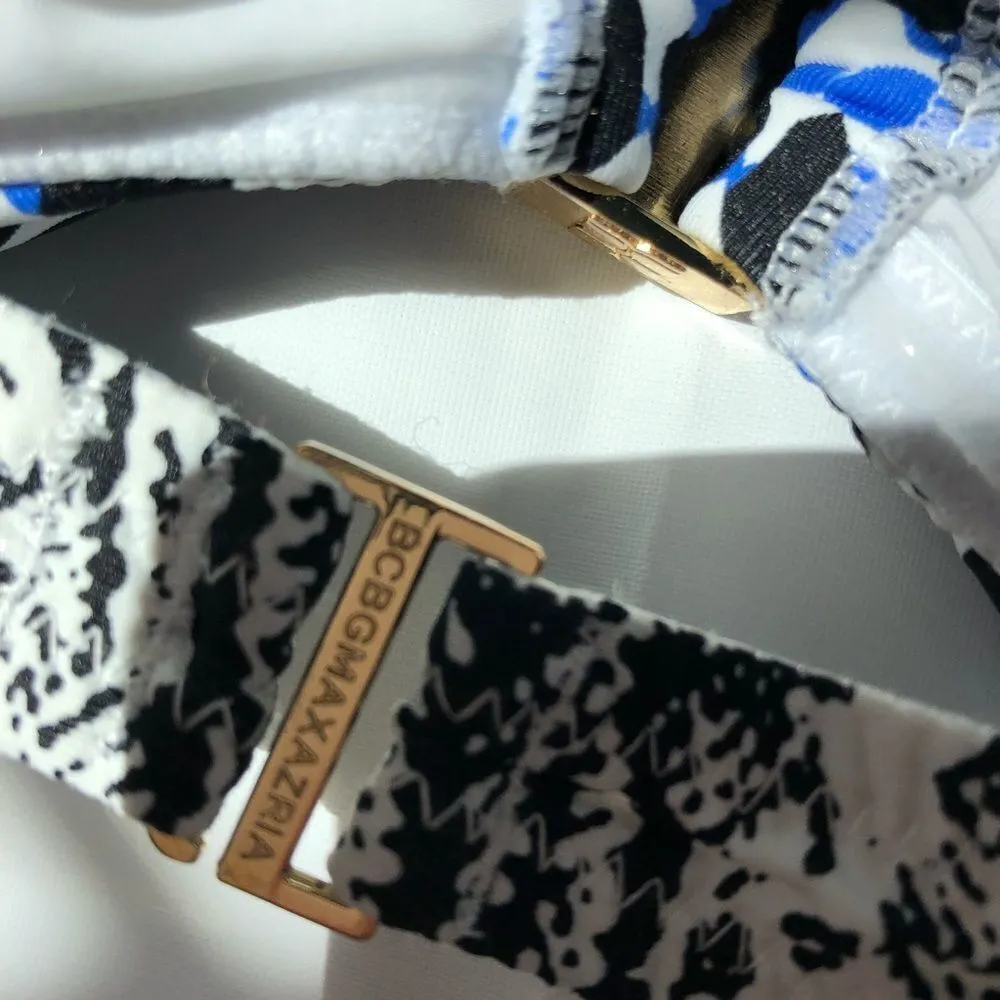 BCBG MAXAZRIA NWOT Urban Contrast Bandeau TOP ONLY - Image 6