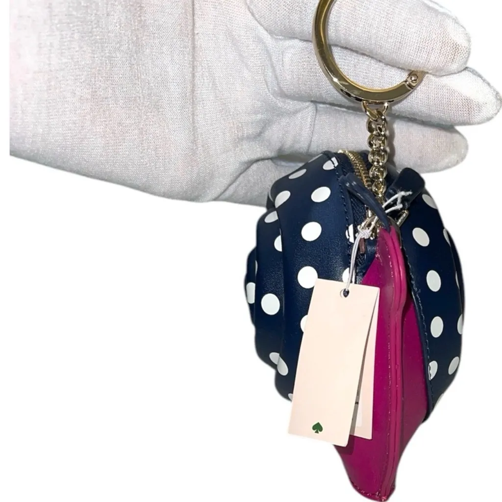 KATE SPADE ENCHANTED FOREST SNAIL KEY CHAIN BAG CHARM - Image 3