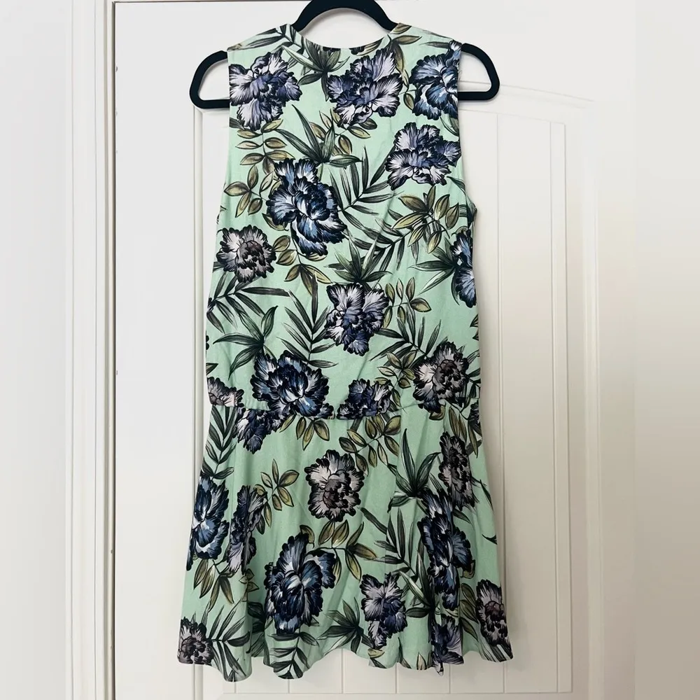 Alice + Olivia Brook Oasis Floral Mint Green Dress - Image 6
