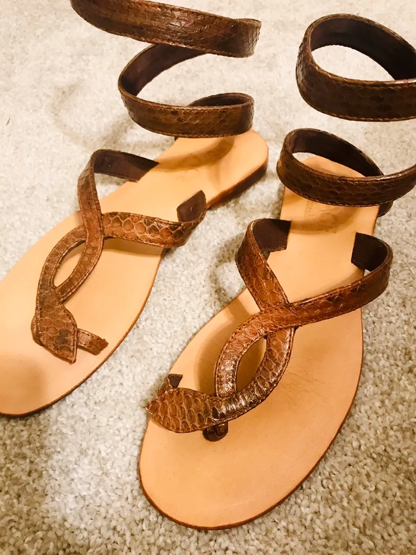 l*space Snake wrap sandals  - Image 2